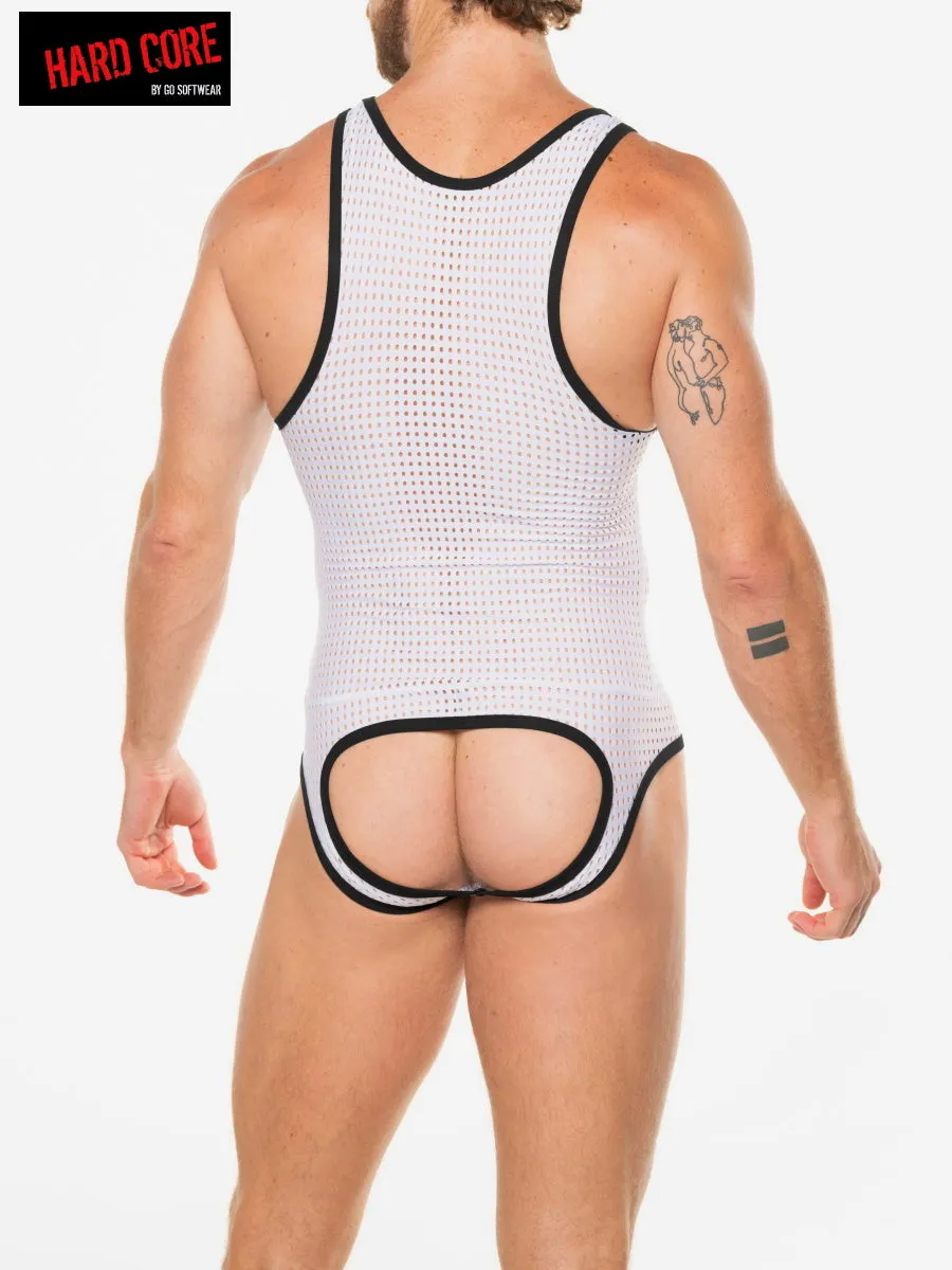 Peep Backless Singlet