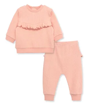 Peony Cable Pant Set