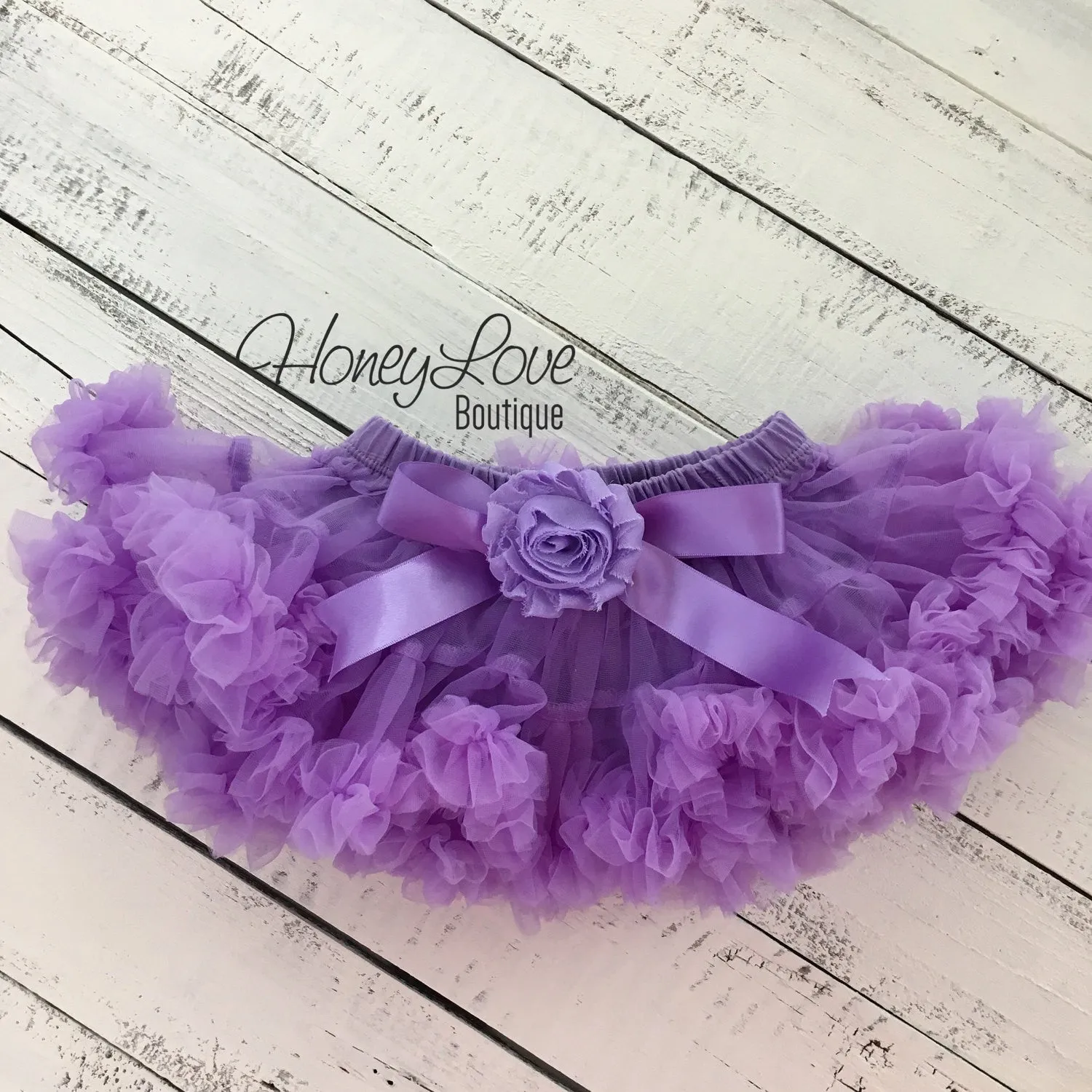 Personalized 1st Birthday Princess outfit - Gold glitter and Lavender Purple - embellished pettiskirt