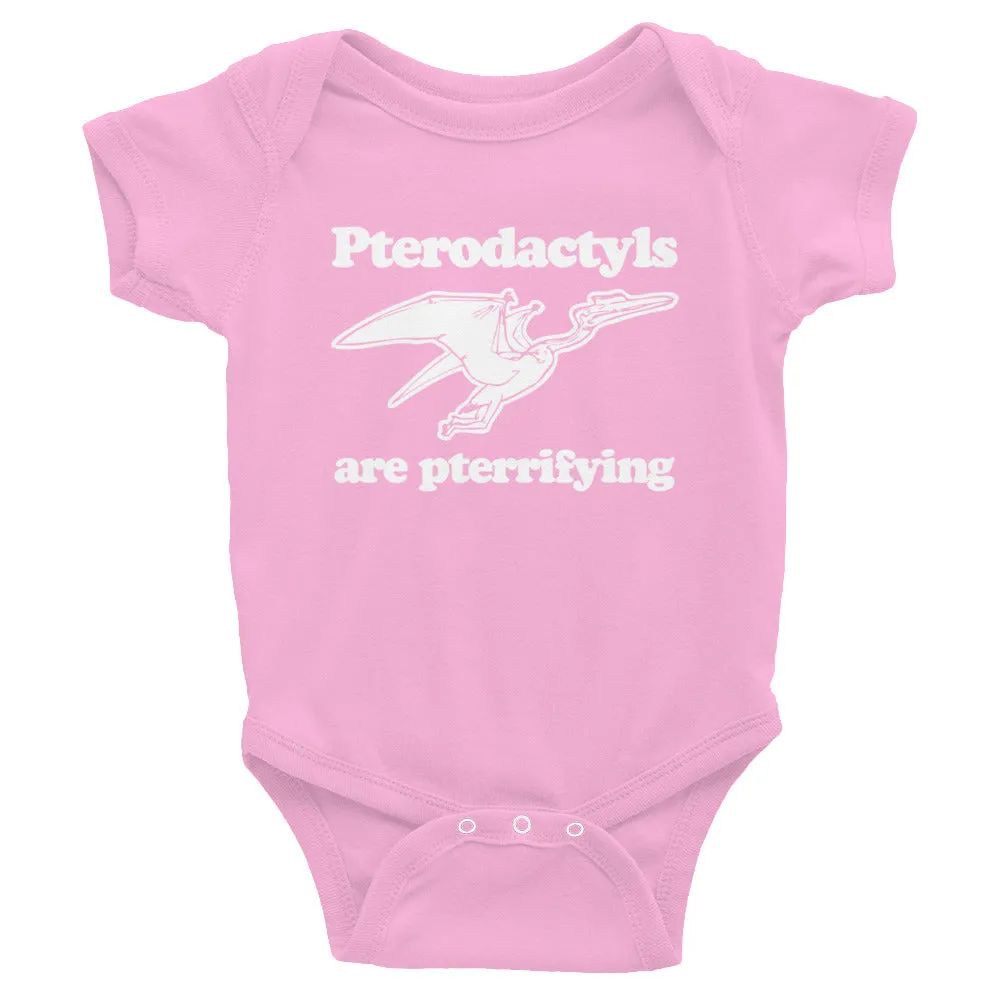 Pterodactyls Are Pterrifying Infant Bodysuit (Baby)