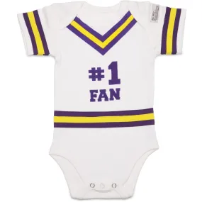 Purple & Gold Infant Onesie