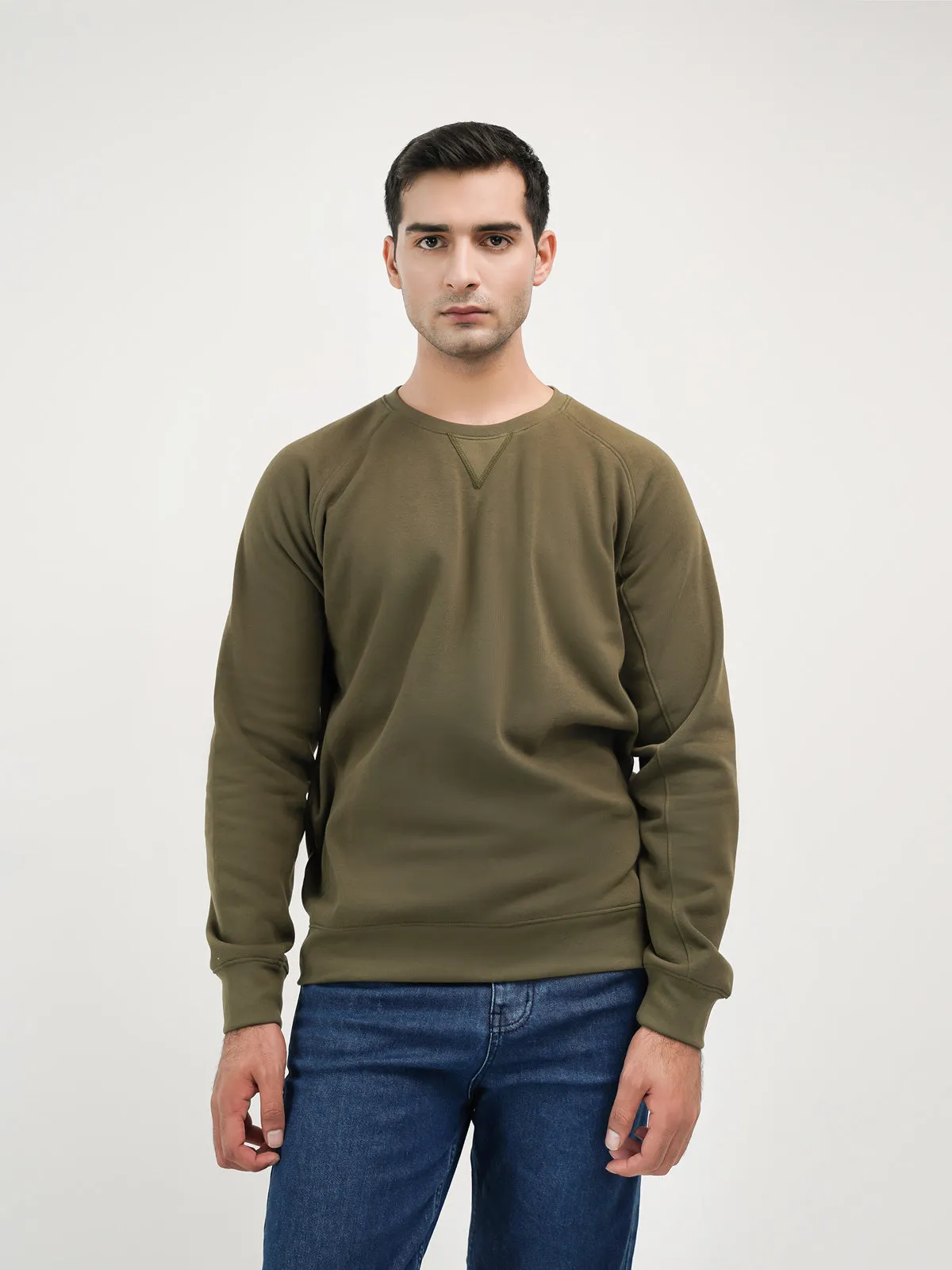 "CAELUM" Casual Crew Neck Sweatshirt