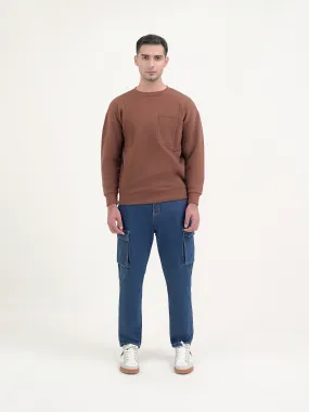 "KENZIE" Cut and Sew Casual Sweatshirt