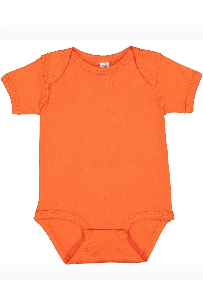 Rabbit Skins 4400: Infant Baby Rib Bodysuit, Basic Colors