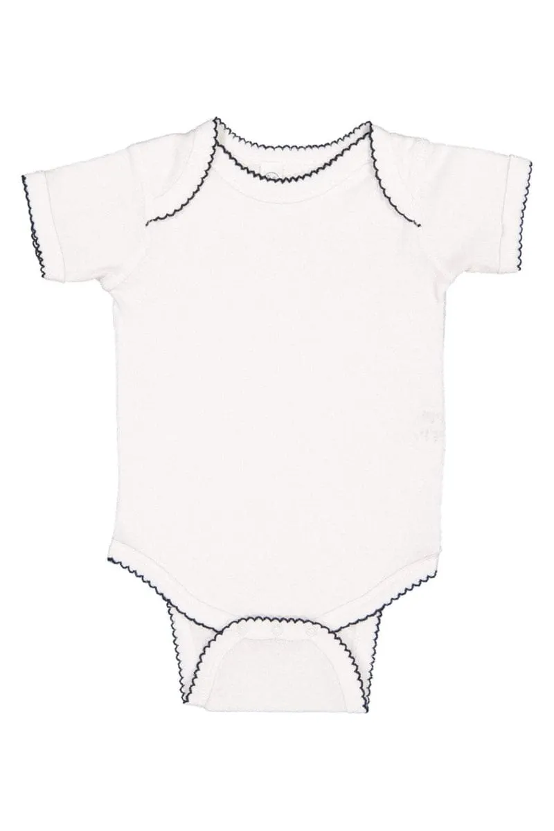 Rabbit Skins 4400: Infant Baby Rib Bodysuit, Basic Colors