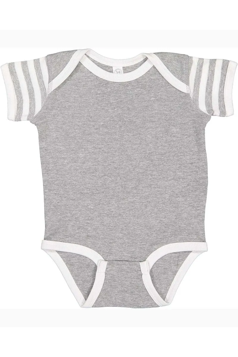 Rabbit Skins 4400: Infant Baby Rib Bodysuit, Basic Colors