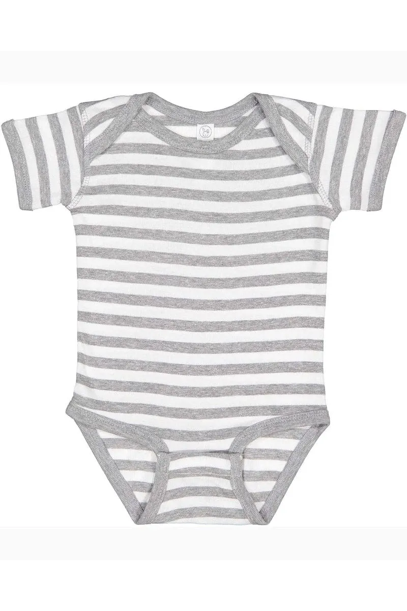 Rabbit Skins 4400: Infant Baby Rib Bodysuit, Extended Colors