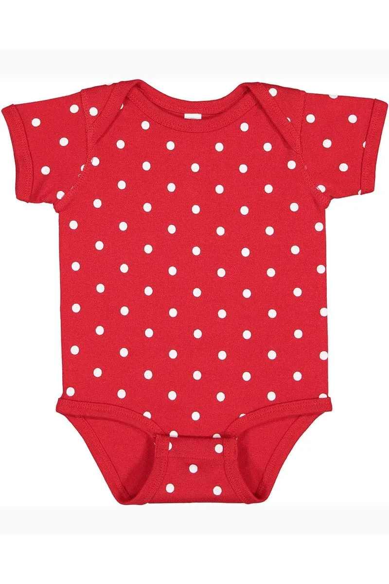 Rabbit Skins 4400: Infant Baby Rib Bodysuit, Extended Colors