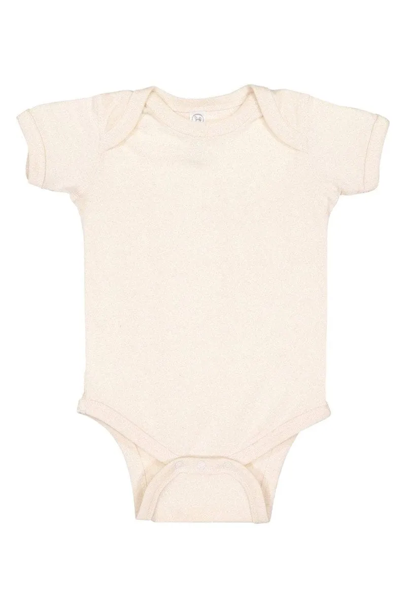 Rabbit Skins 4400: Infant Baby Rib Bodysuit, Extended Colors