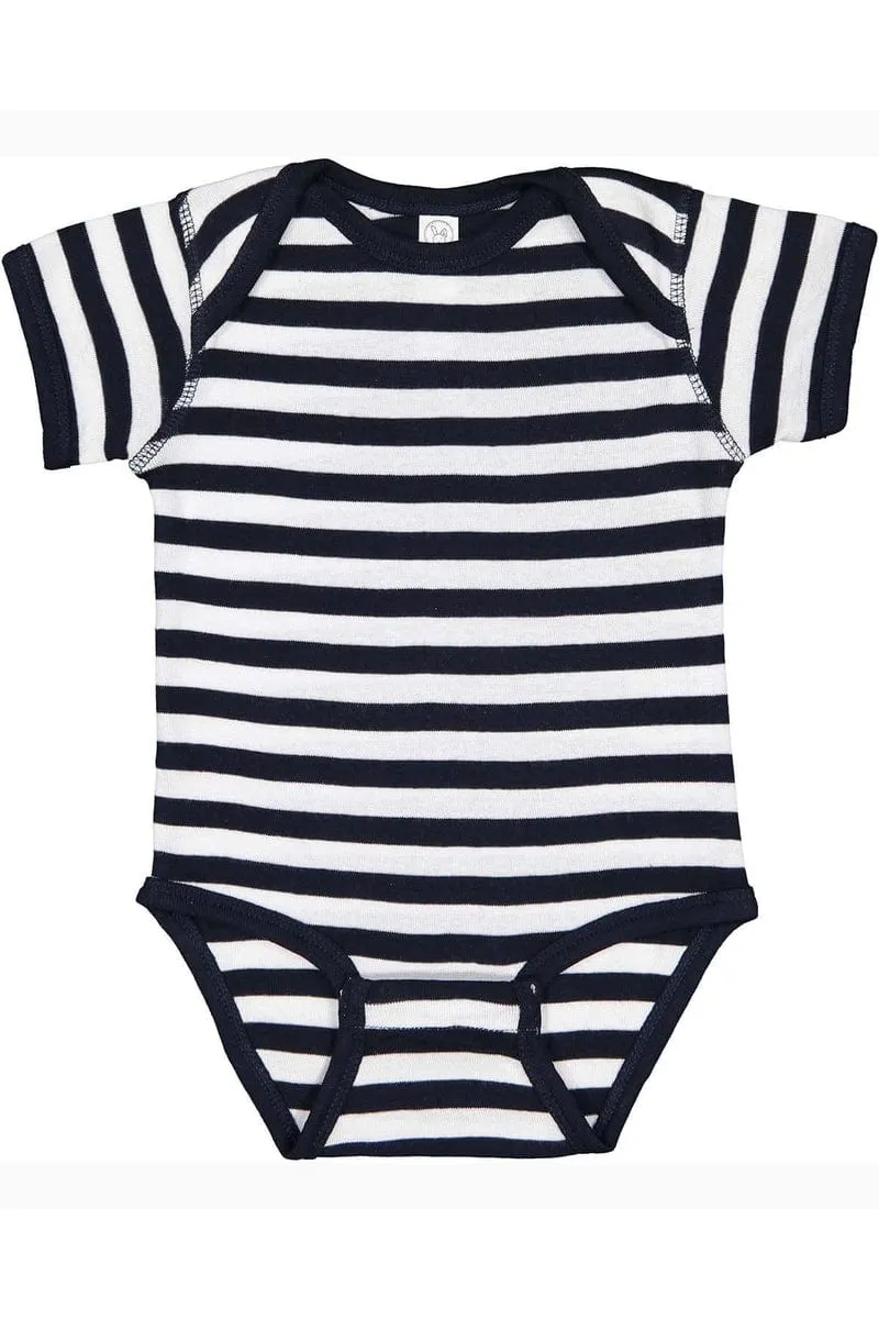 Rabbit Skins 4400: Infant Baby Rib Bodysuit, Extended Colors