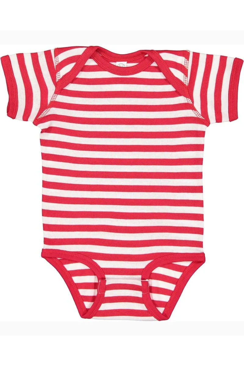 Rabbit Skins 4400: Infant Baby Rib Bodysuit, Extended Colors