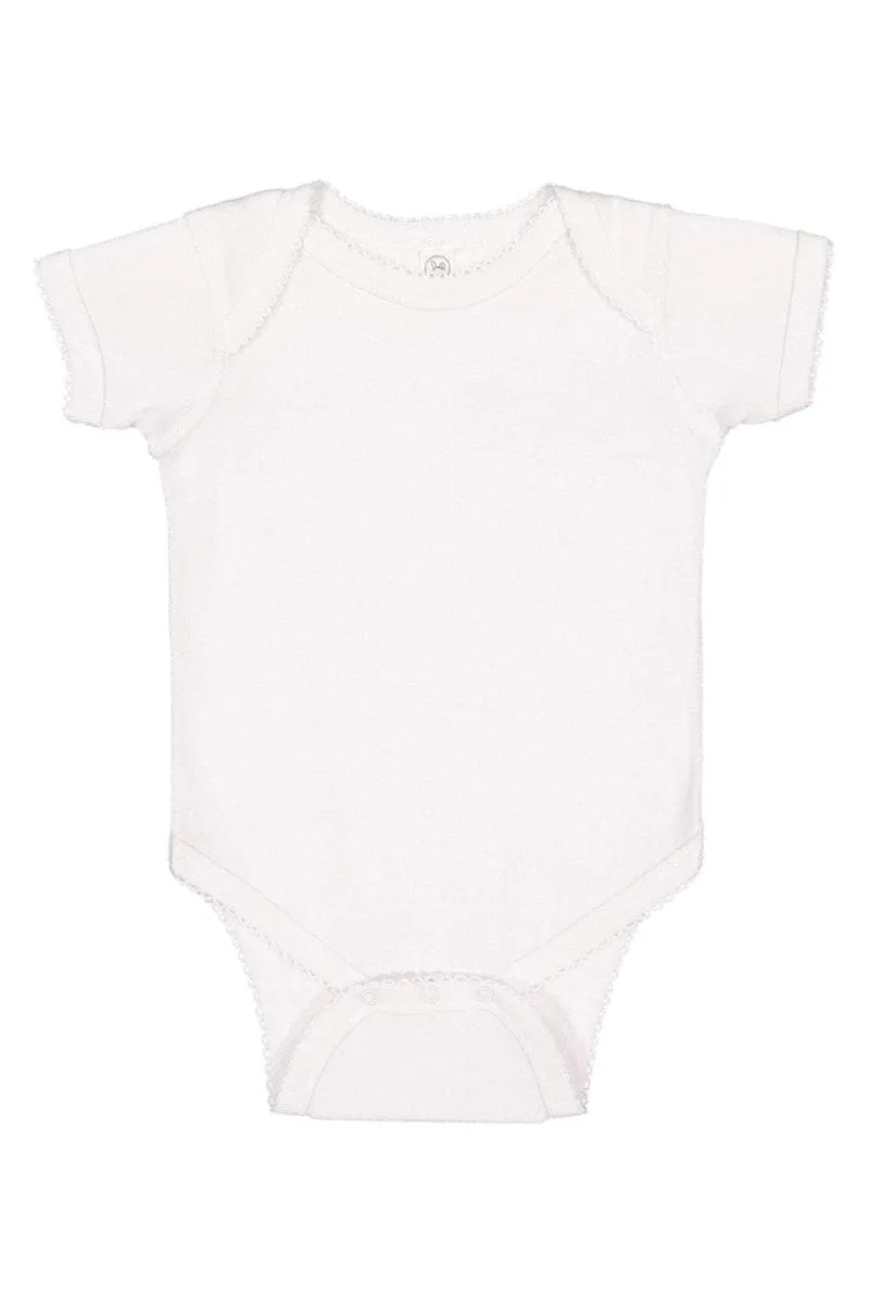 Rabbit Skins 4400: Infant Baby Rib Bodysuit, Extended Colors