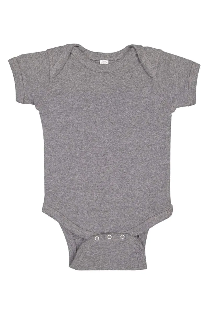 Rabbit Skins 4400: Infant Baby Rib Bodysuit, Extended Colors