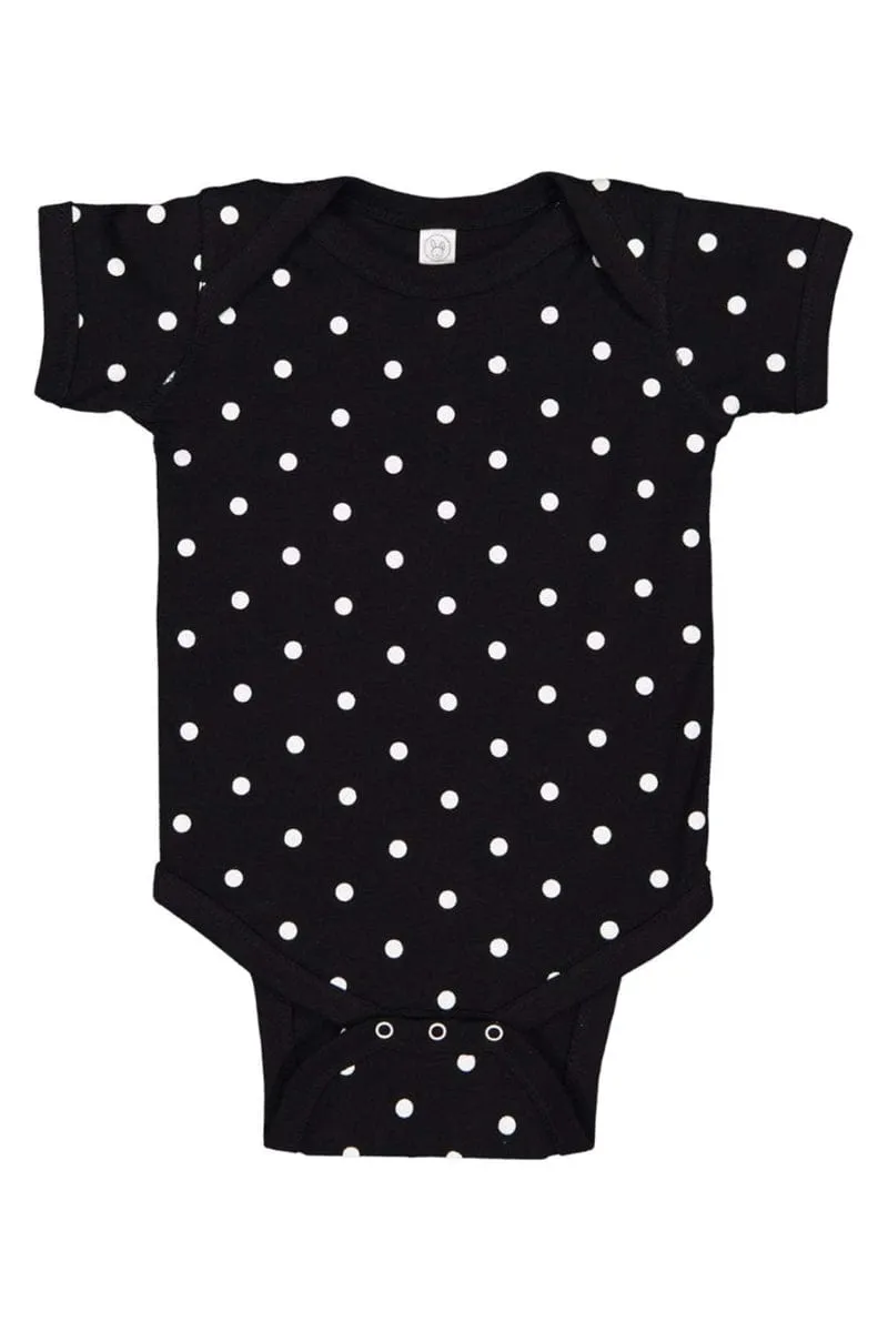 Rabbit Skins 4400: Infant Baby Rib Bodysuit, Traditional Colors