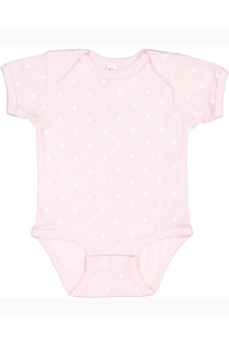 Rabbit Skins 4400: Infant Baby Rib Bodysuit, Traditional Colors