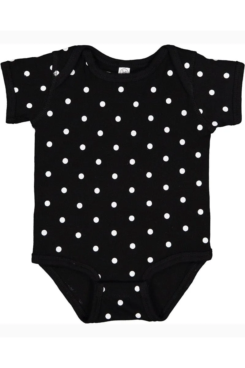 Rabbit Skins 4400: Infant Baby Rib Bodysuit, Traditional Colors