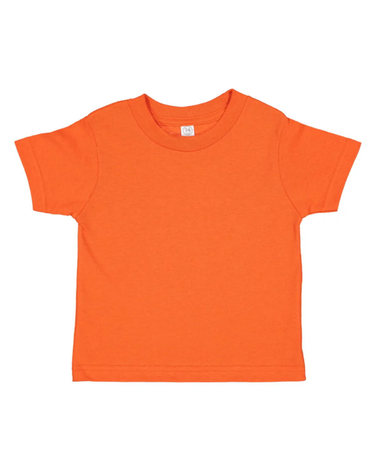 Rabbit Skins Toddler Fine Jersey T-Shirt # 3321 Orange / Red