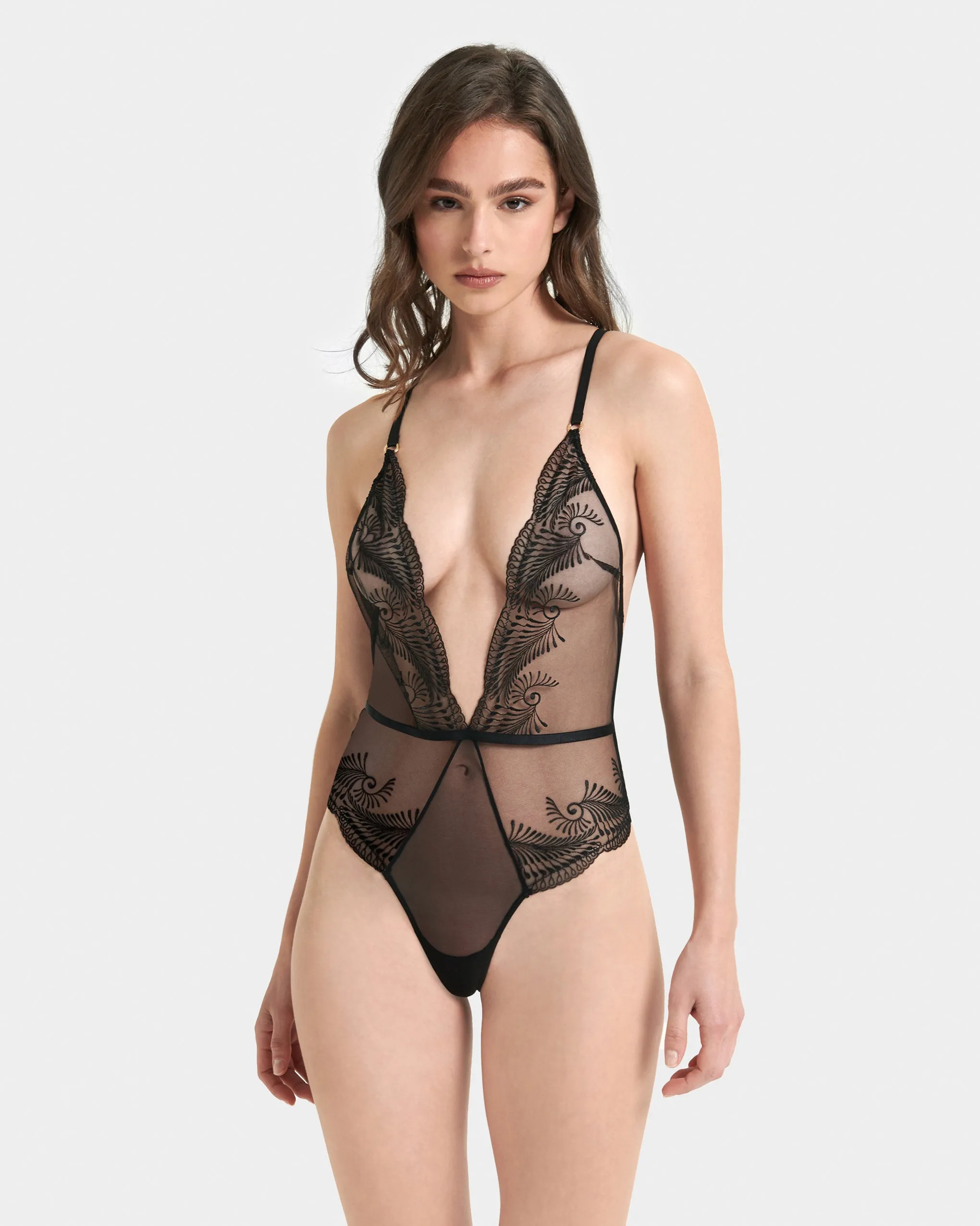 Rafaela Soft Bodysuit Black