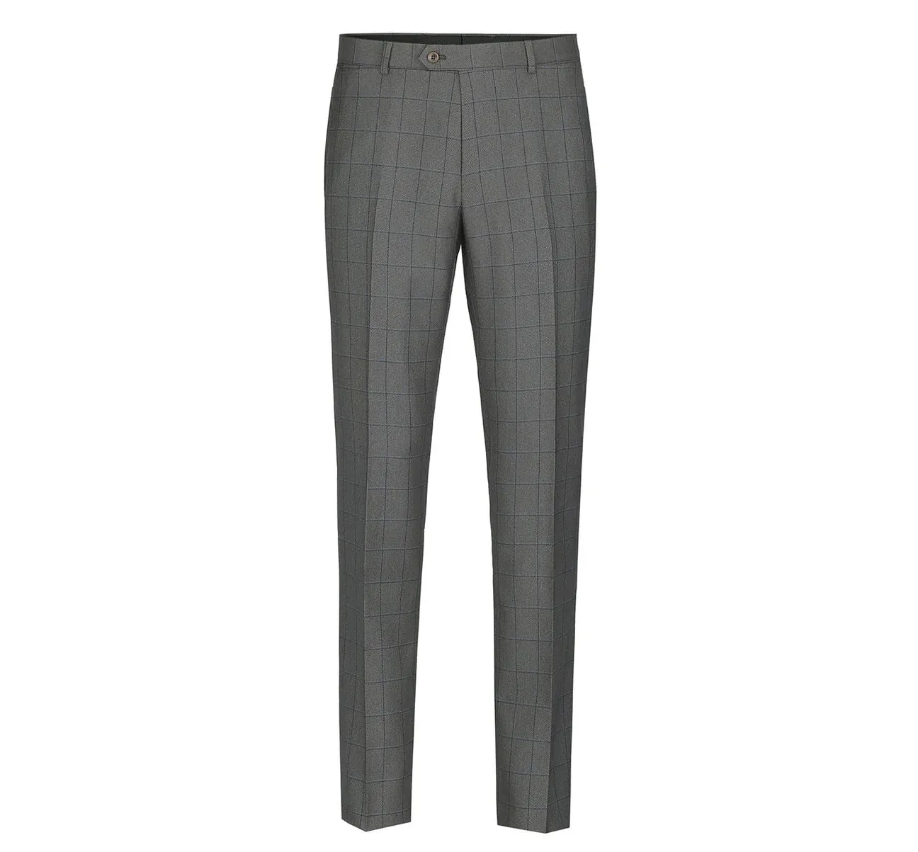 Renoir Grey Navy Window Pane Suit Pant