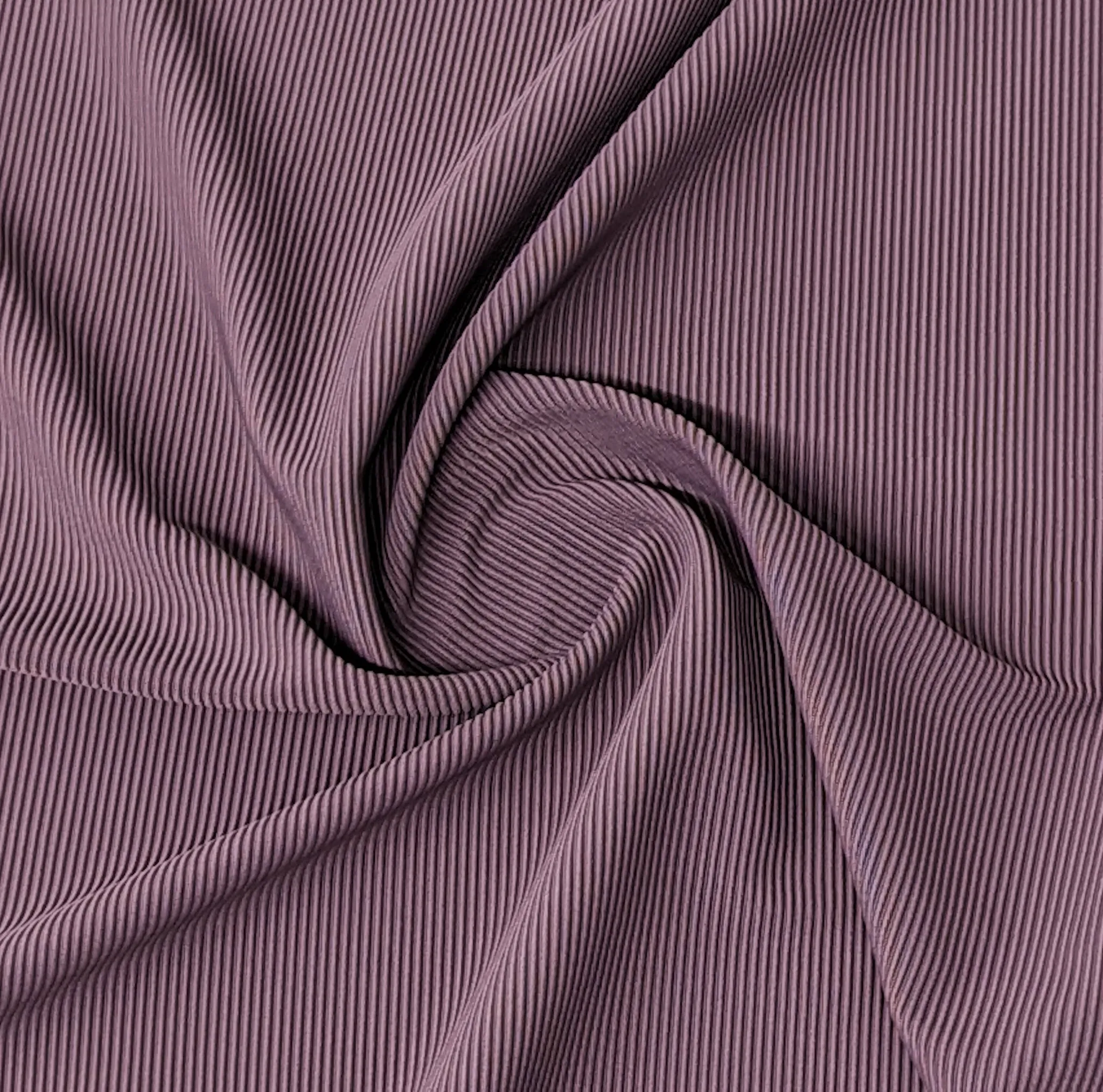 Ribbed Polyester Swim Tricot - Orchid