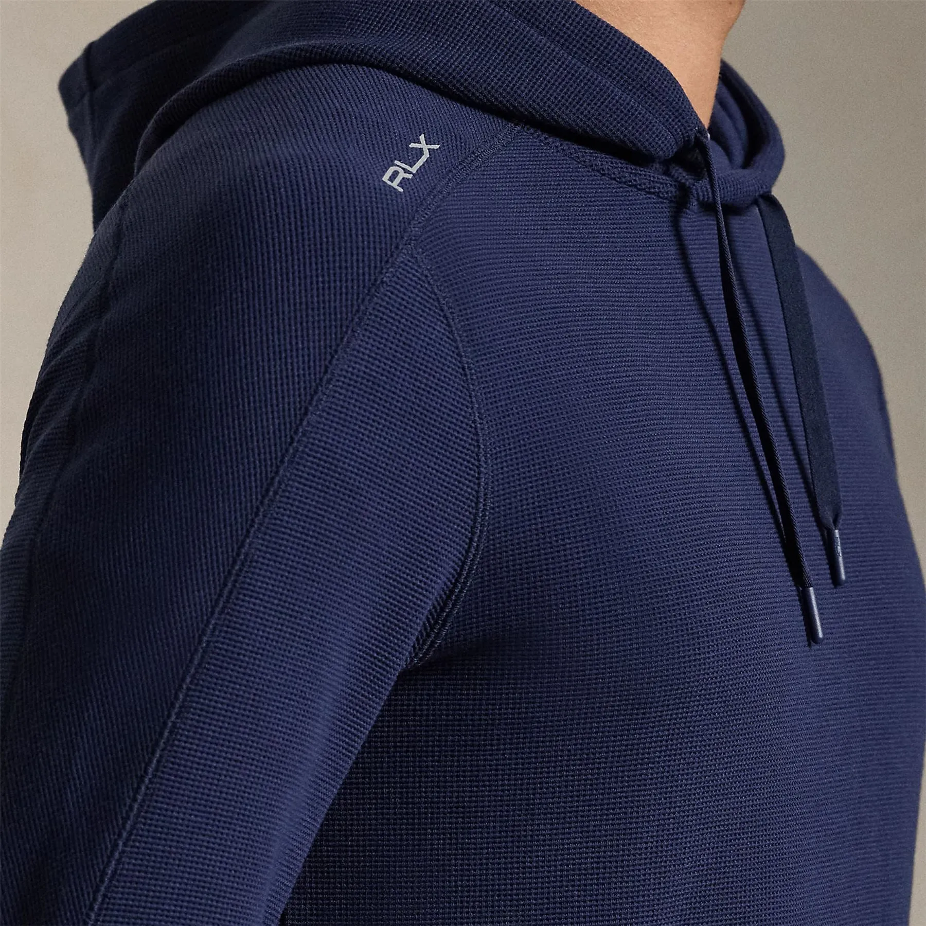 RLX Tech Waffle Hoodie Refined Navy - 2025