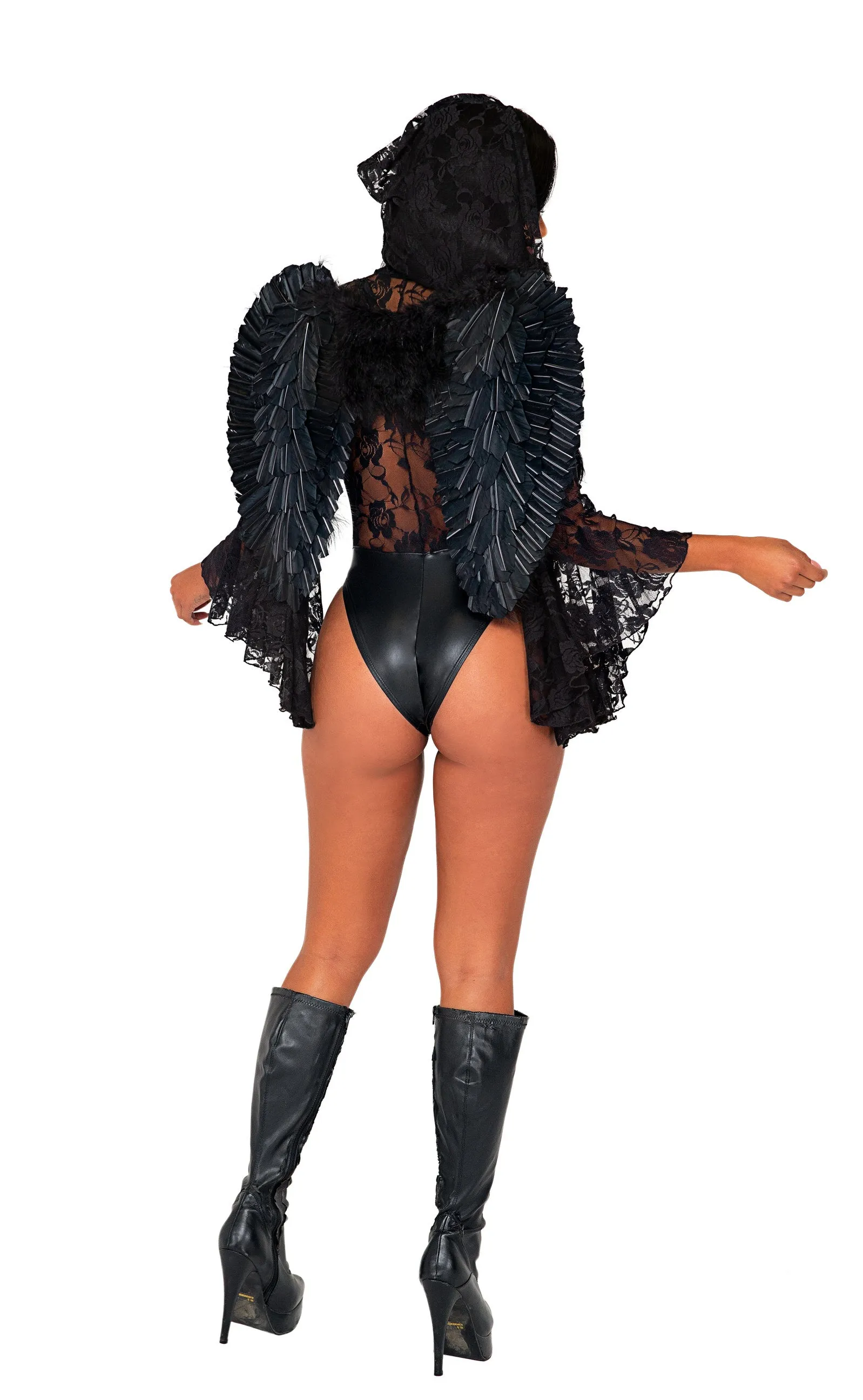 Roma 1pc Dark Angels Lust Costume