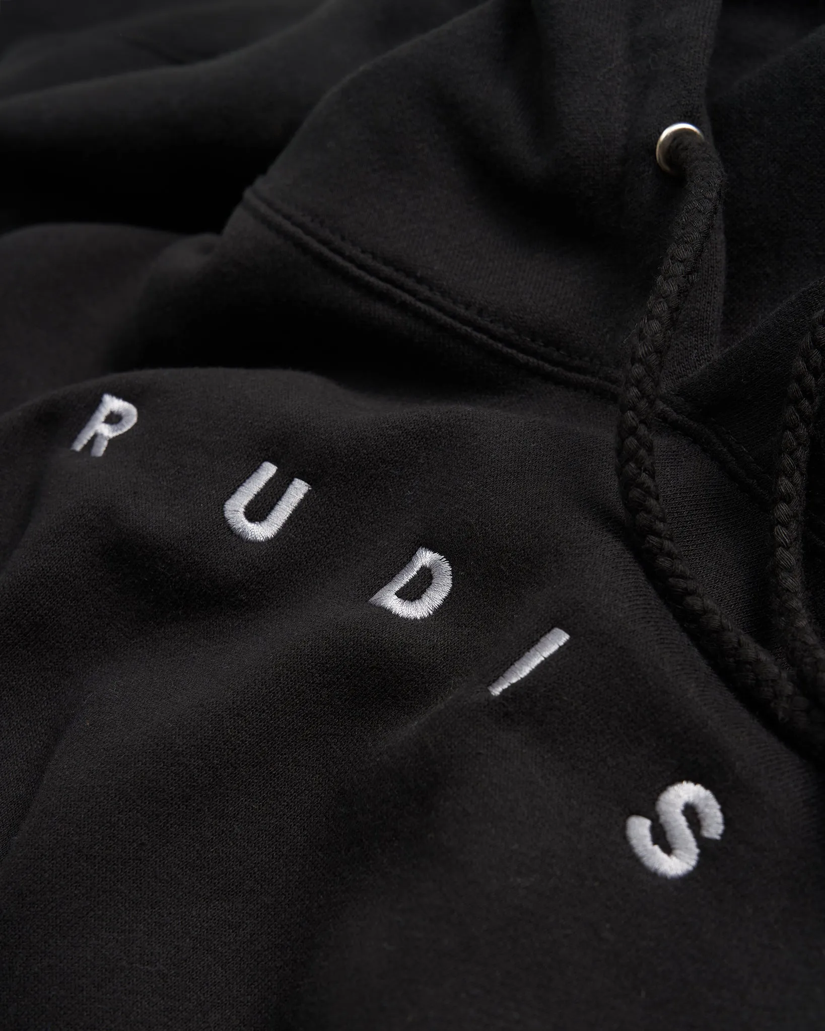 RUDIS Knit Embroidered Classic Hoodie