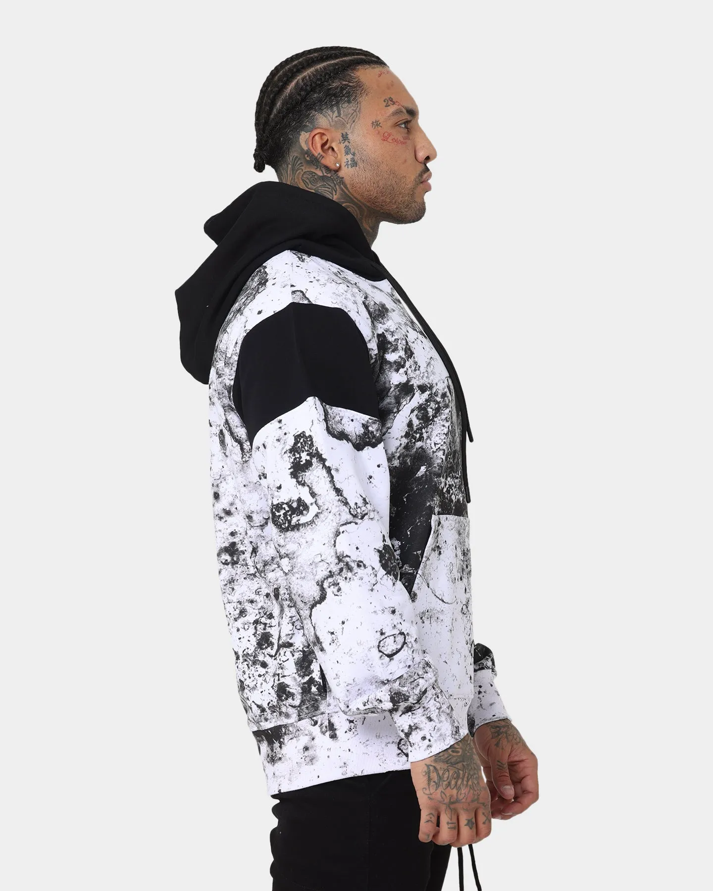 Saint Morta Acid Hoodie White/Grey/Black