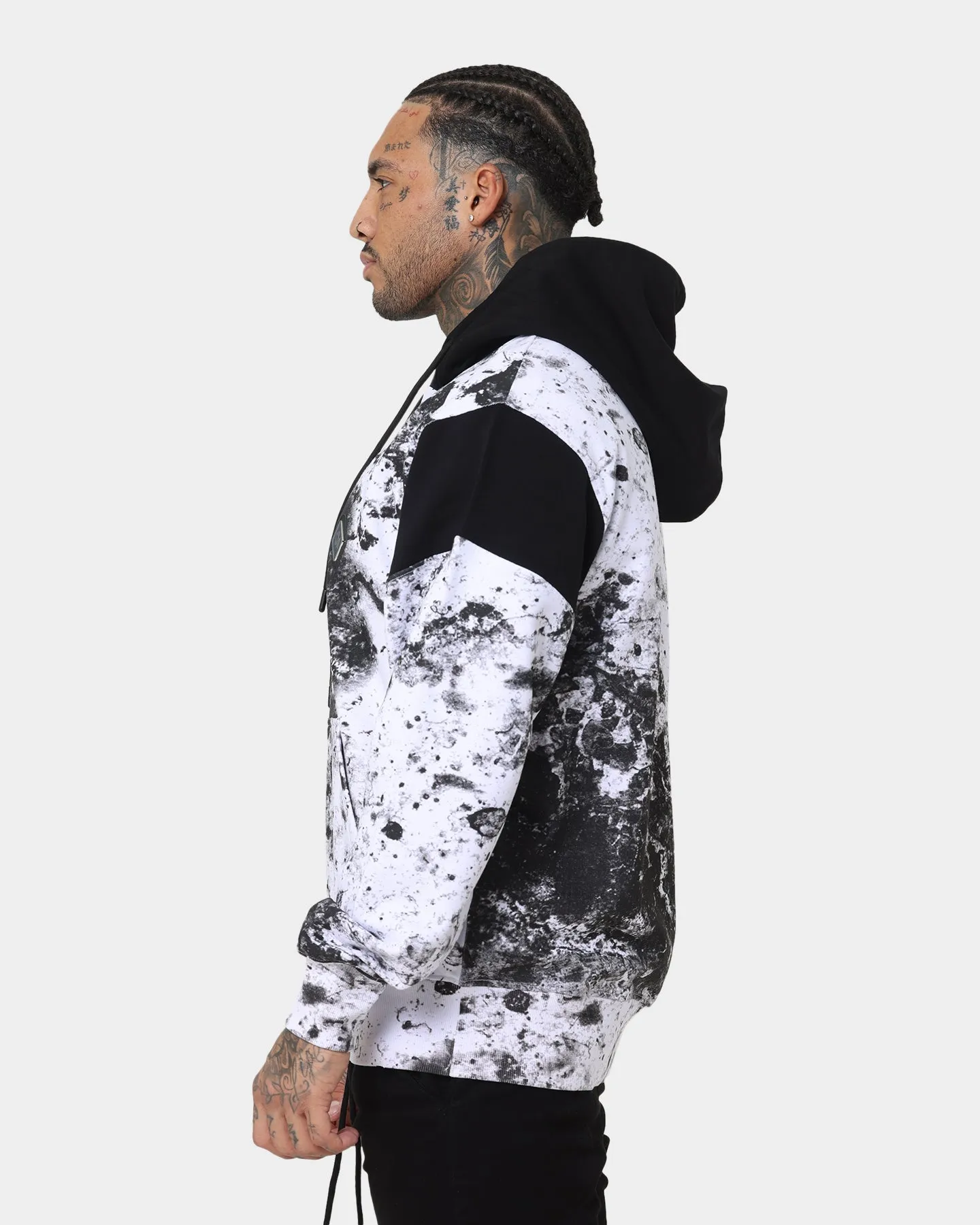 Saint Morta Acid Hoodie White/Grey/Black