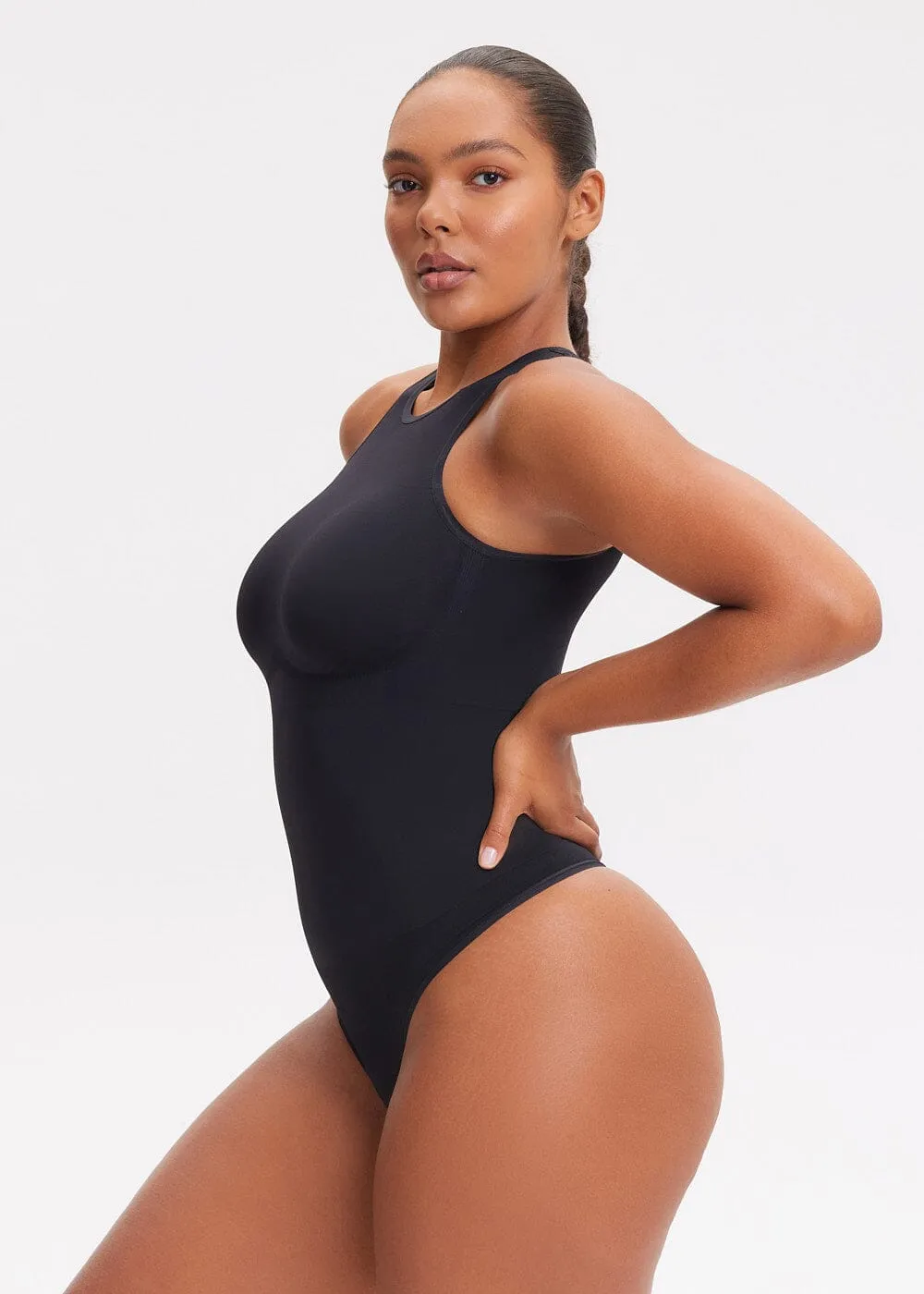 SculptingBodysuit Halter Thong