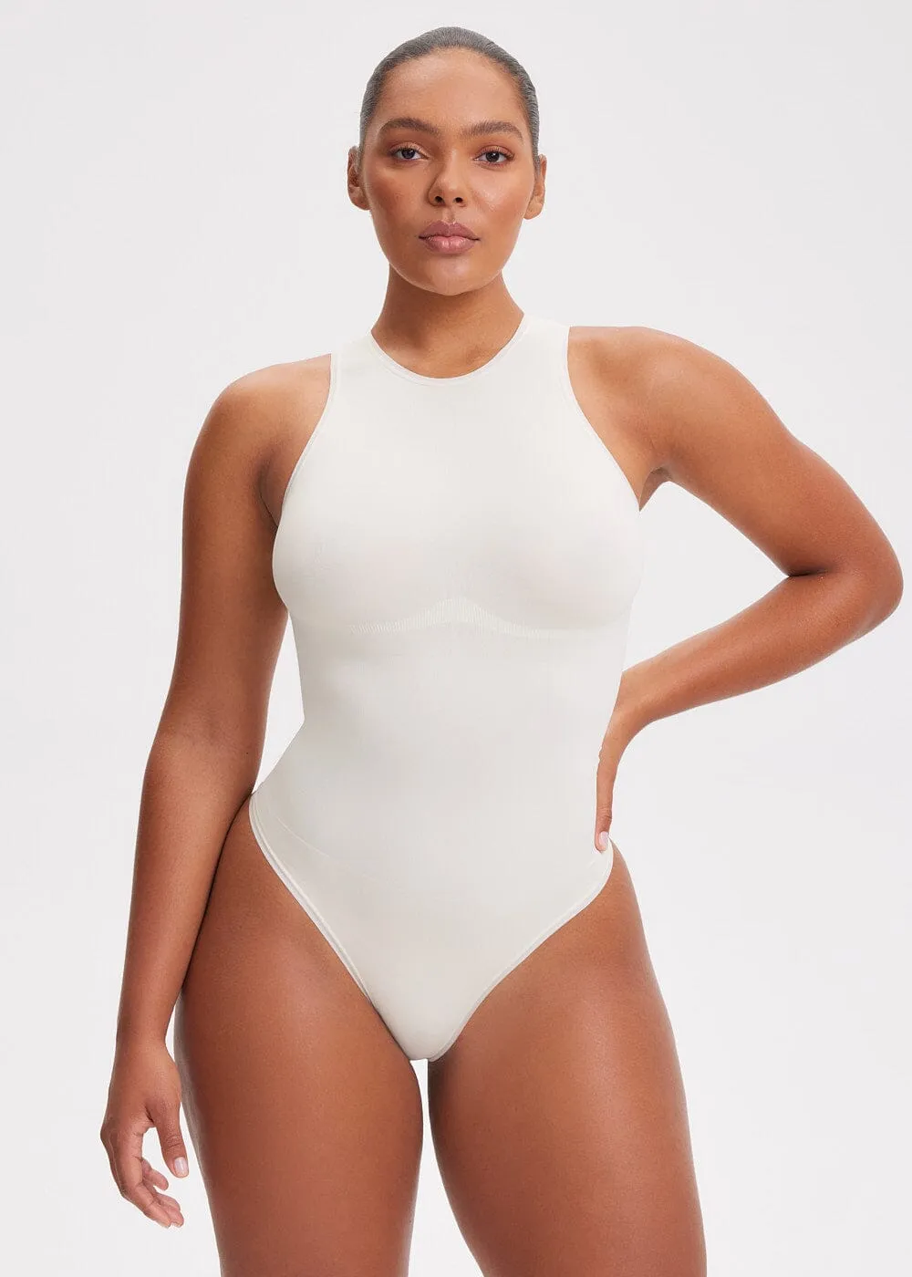 SculptingBodysuit Halter Thong