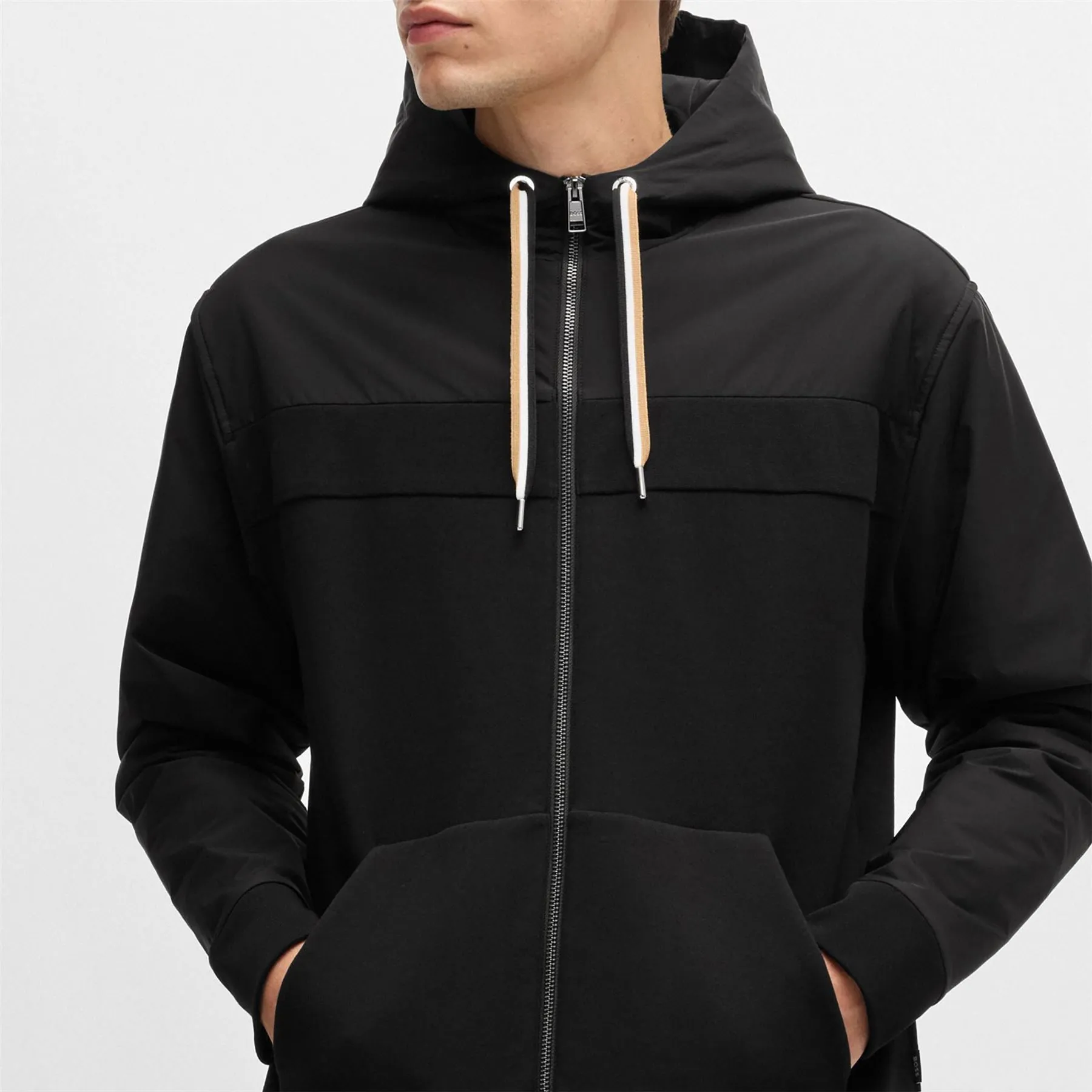 Seeger 300 Full Zip Hoodie Black - W24