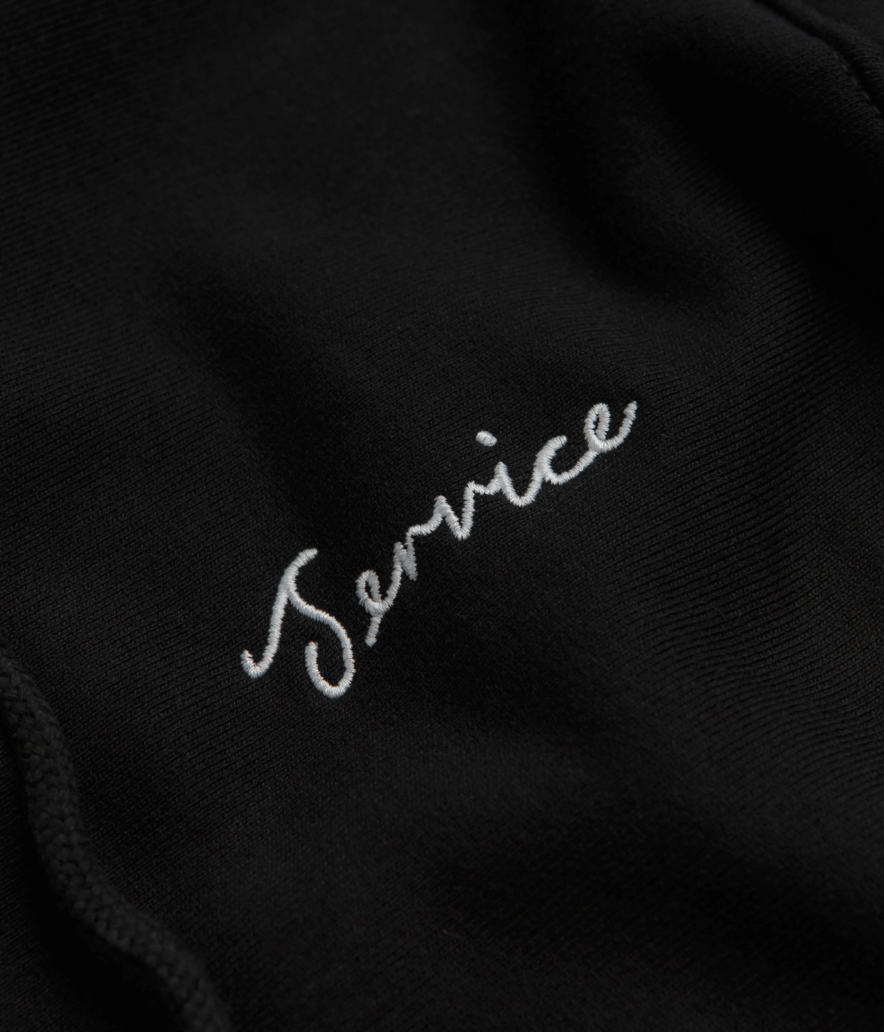 Service Works Script Logo Hoodie - Black