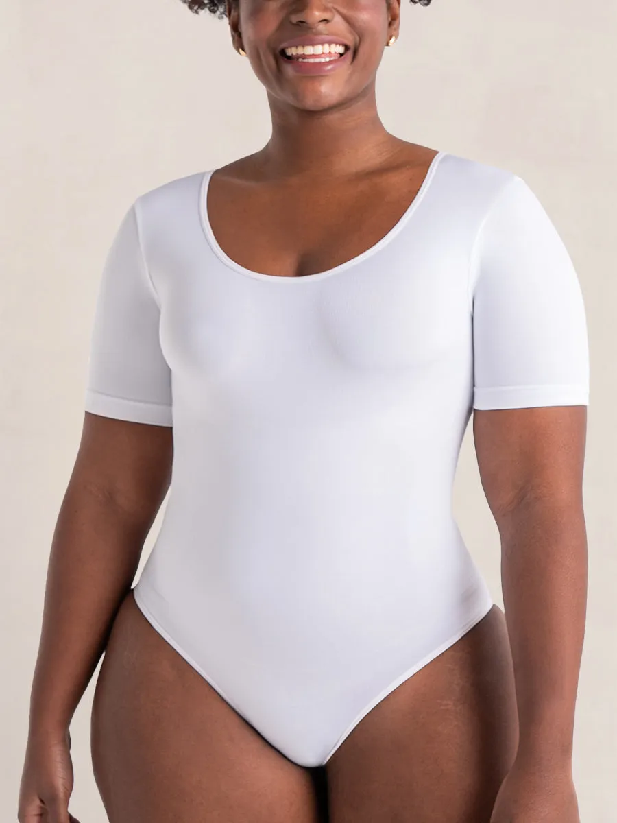 Shapermint Essentials All Day Every Day Short Sleeve Bodysuit SB