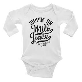 SIPP'N ON MILK & JUICE L/S