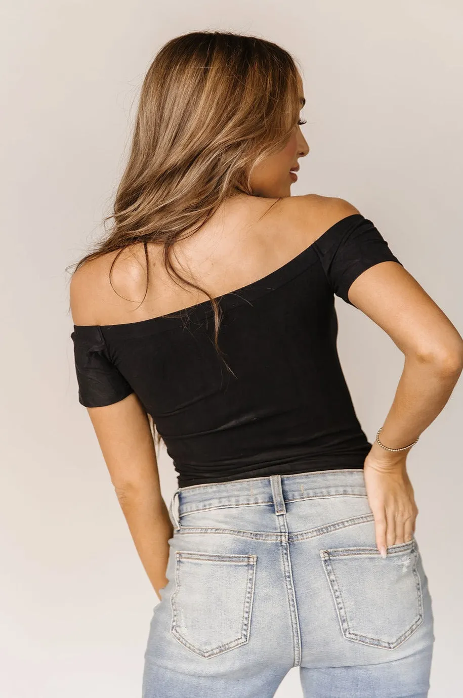 Smokeshow Short Sleeve Bodysuit - Black