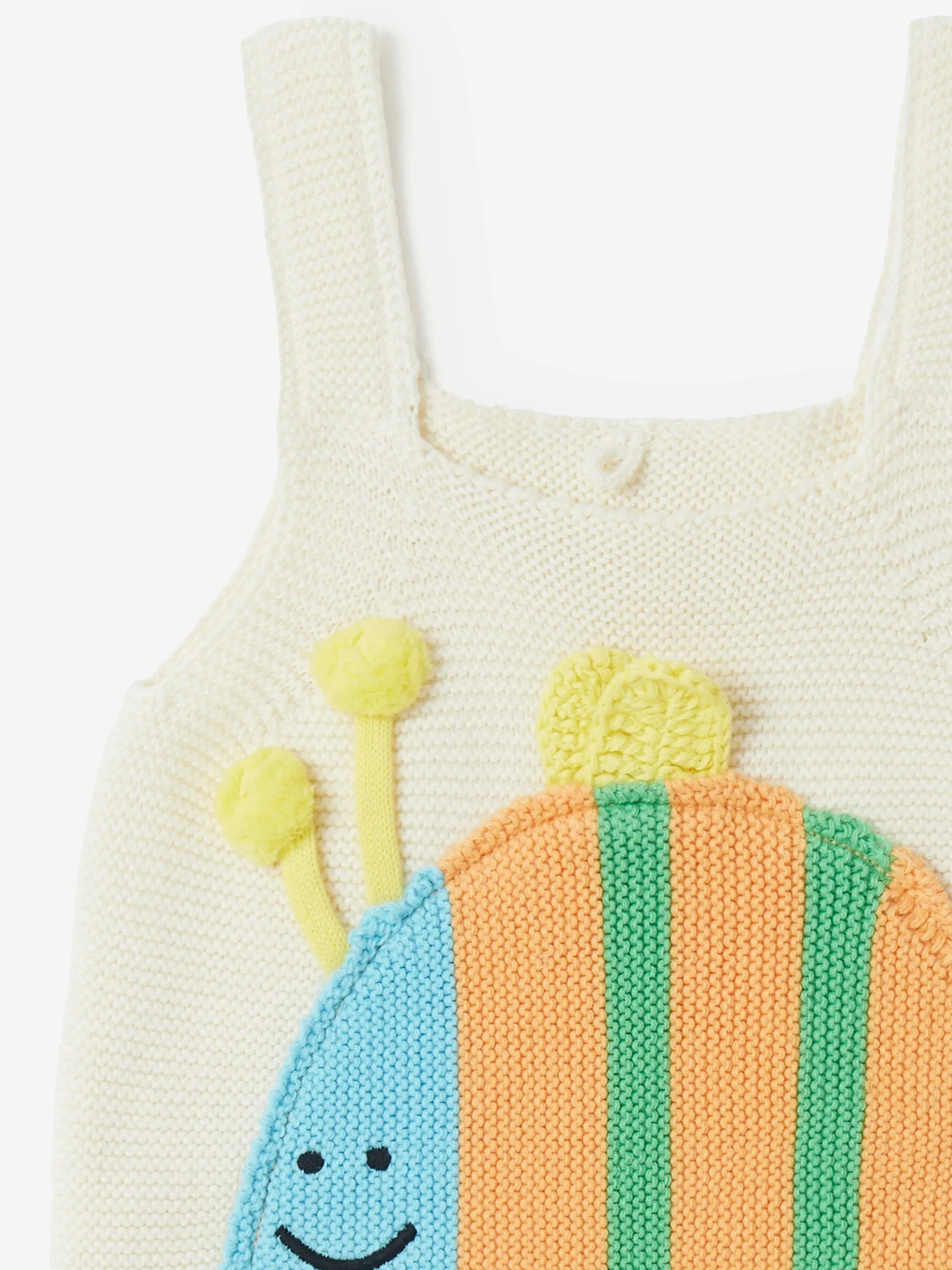 Stella McCartney Baby Bee Bodysuit in Ivory