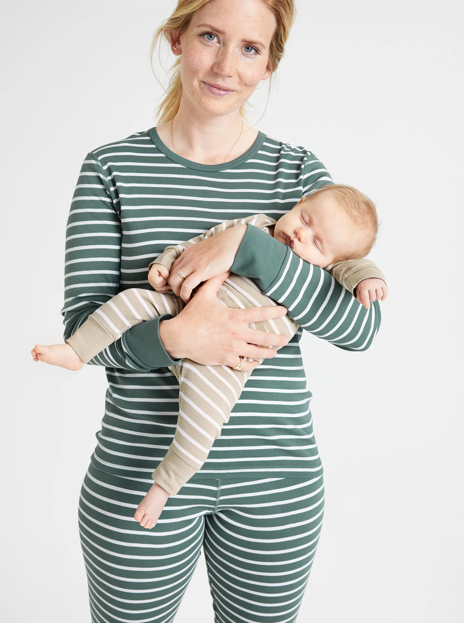 Striped Baby Babygrow