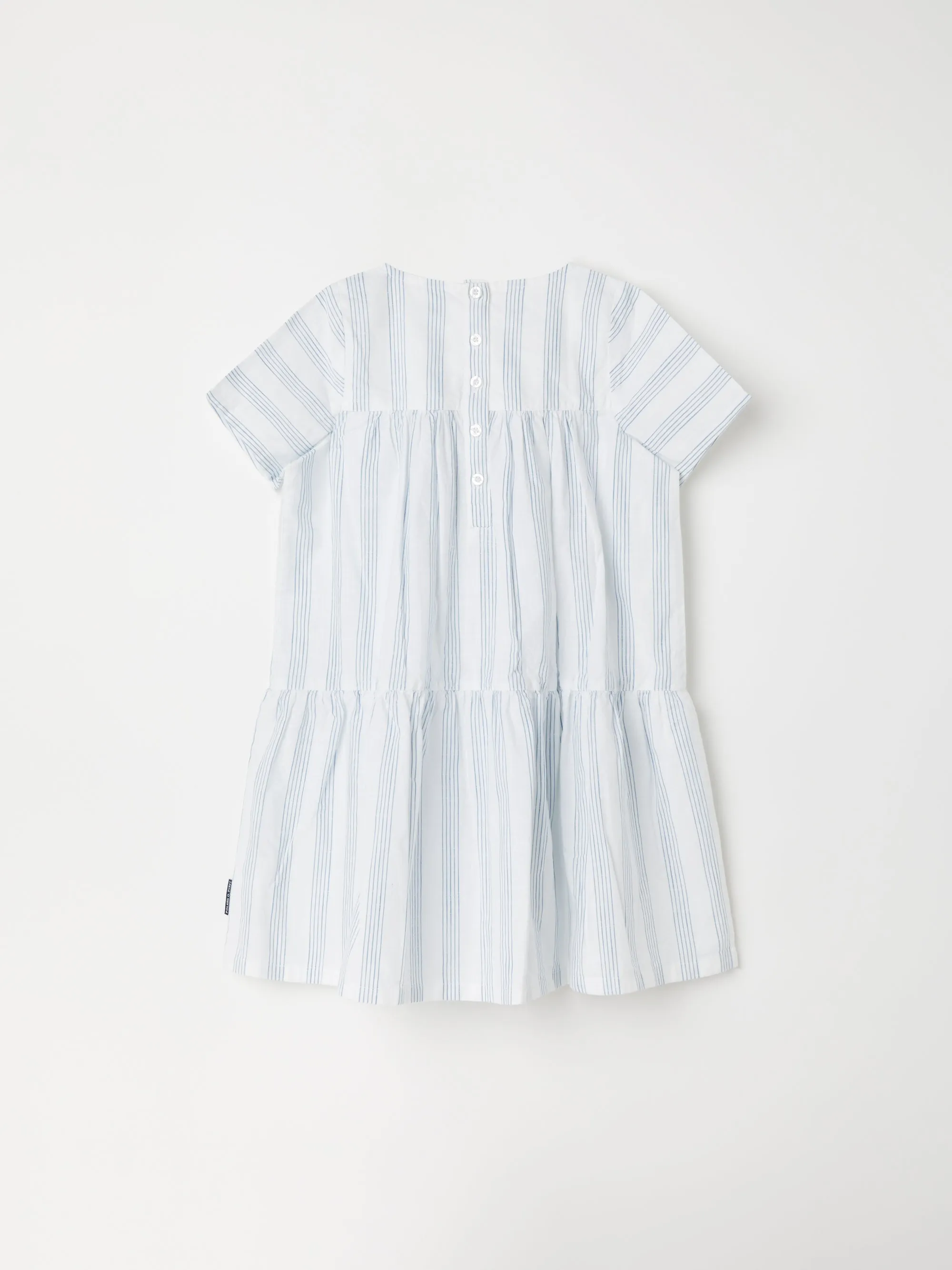 Striped Woven Kids Dress