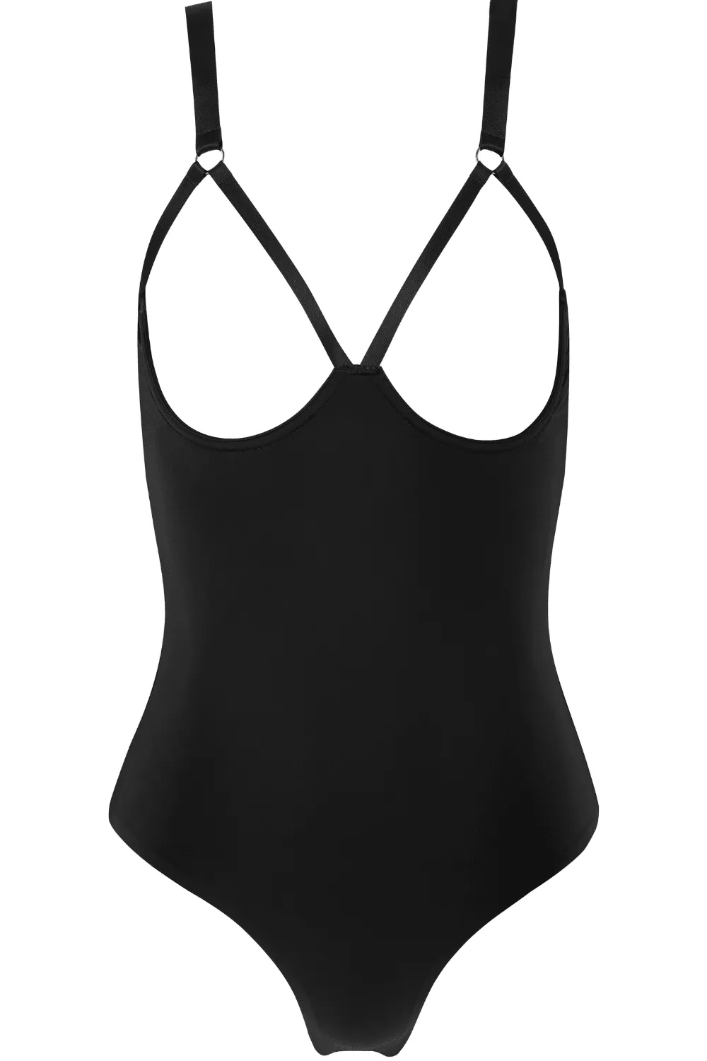 Tapage Nocturne Black Cupless Bodysuit