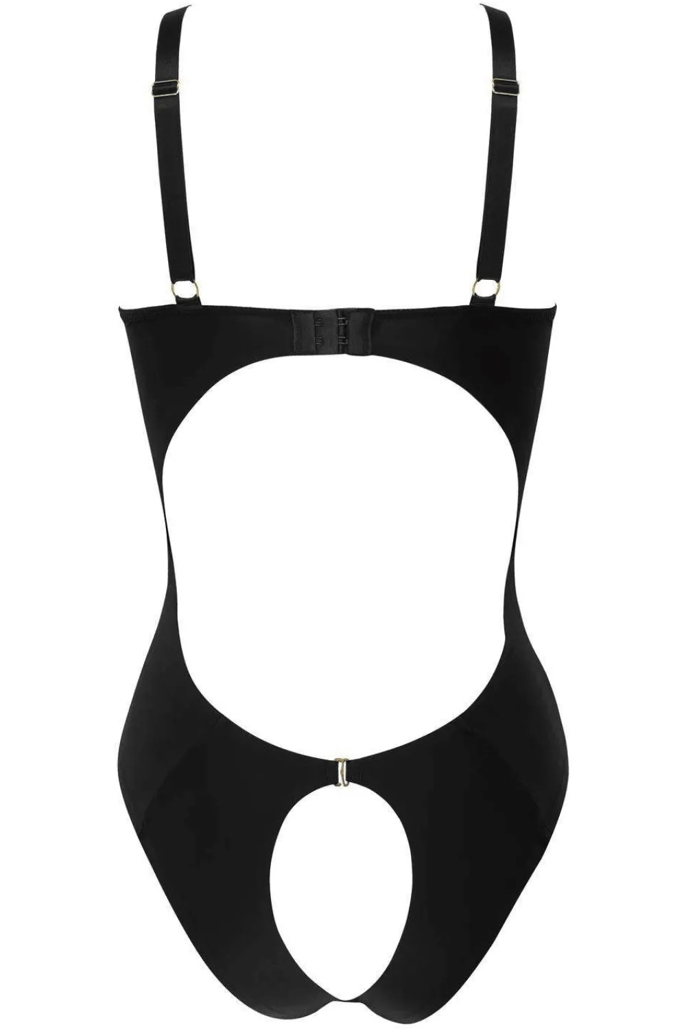 Tapage Nocturne Black Cupless Bodysuit