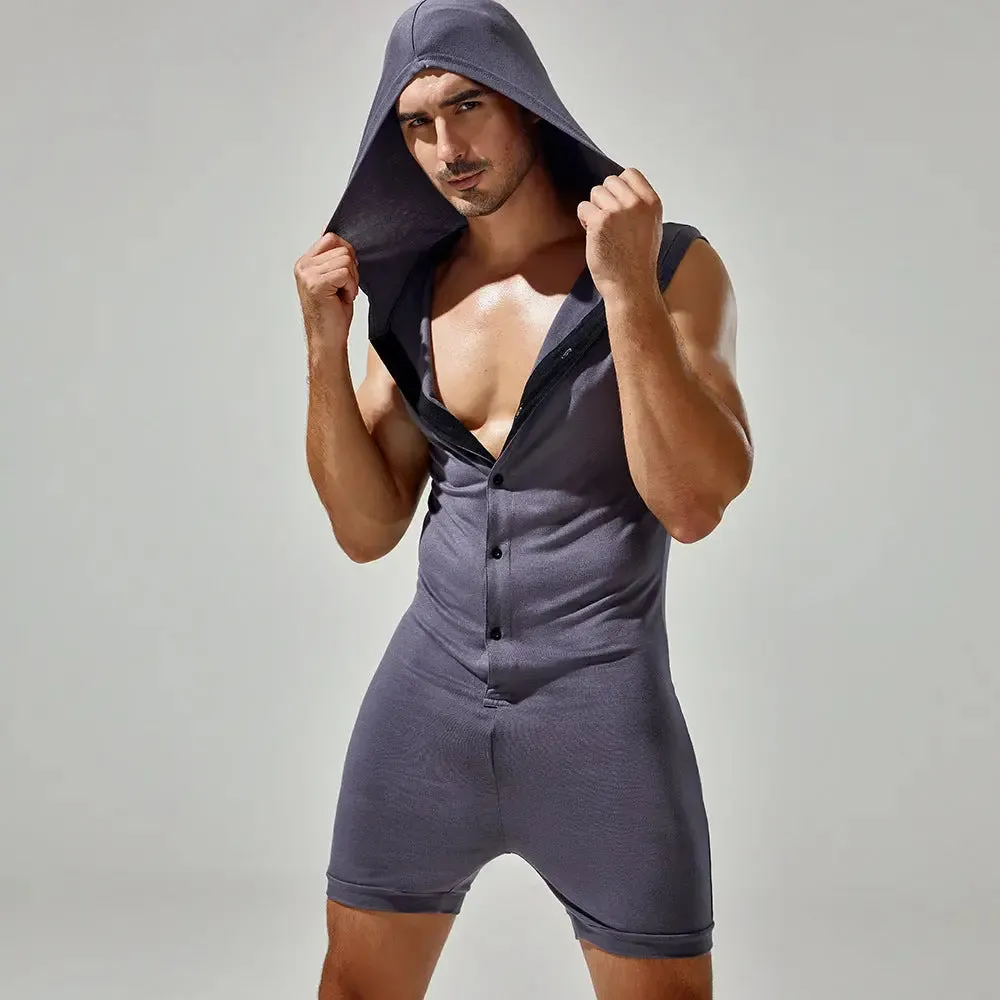 TAUWELL One-Piece Fitness Suit Bodysuit men