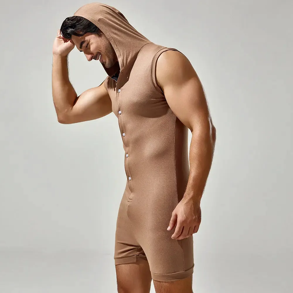 TAUWELL One-Piece Fitness Suit Bodysuit men