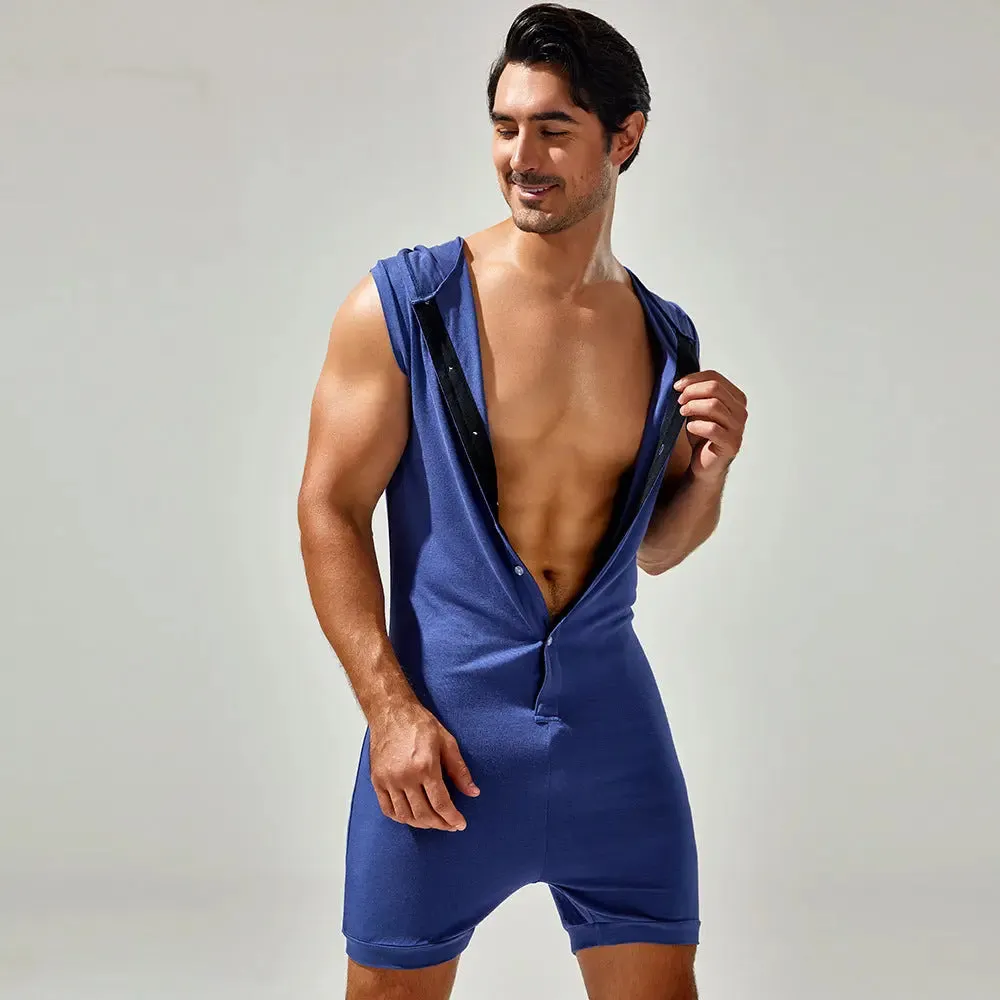 TAUWELL One-Piece Fitness Suit Bodysuit men