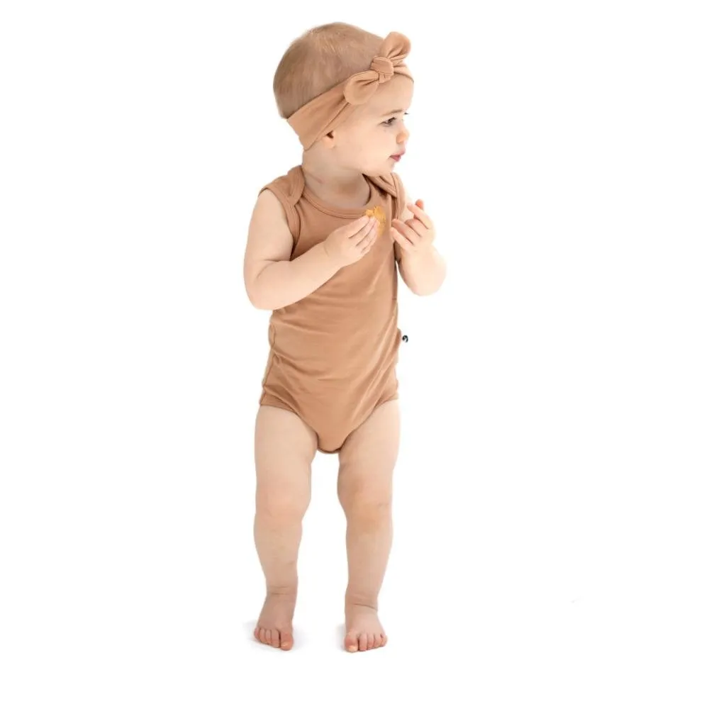 Tawny Brown Singlet Onesie