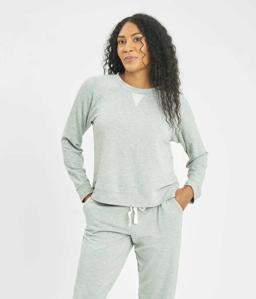 The Terry-Soft Jogger Set Bundle: Heather Gray