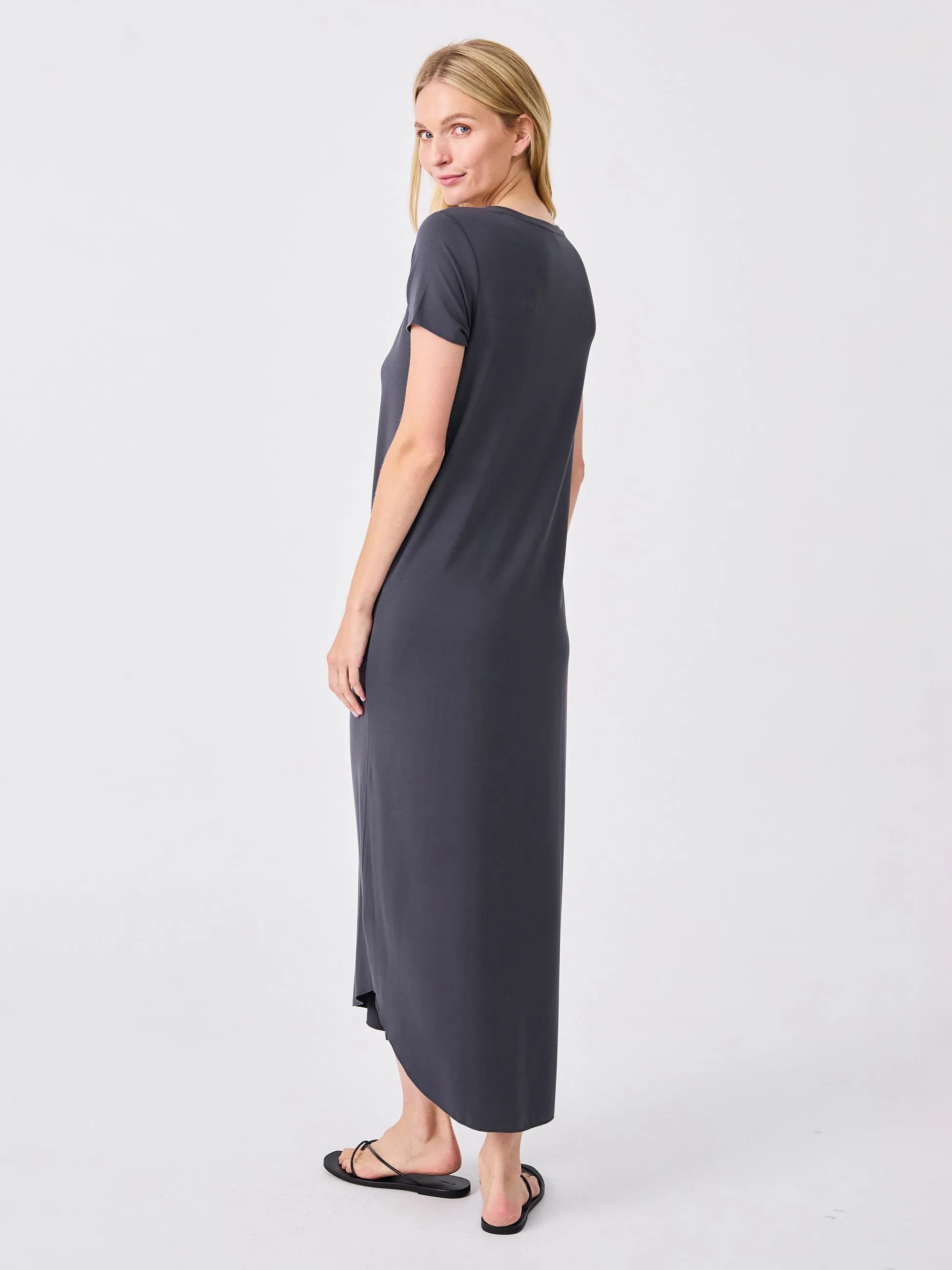 The Ultimate Tee Dress - Charcoal