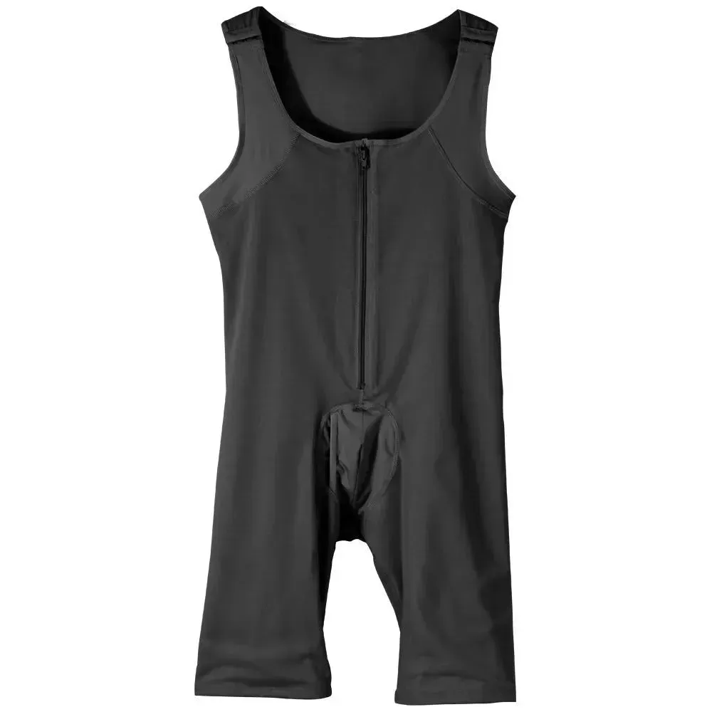 Thick Sleeveless Compressing Slimming Bodysuit shapewear for Men