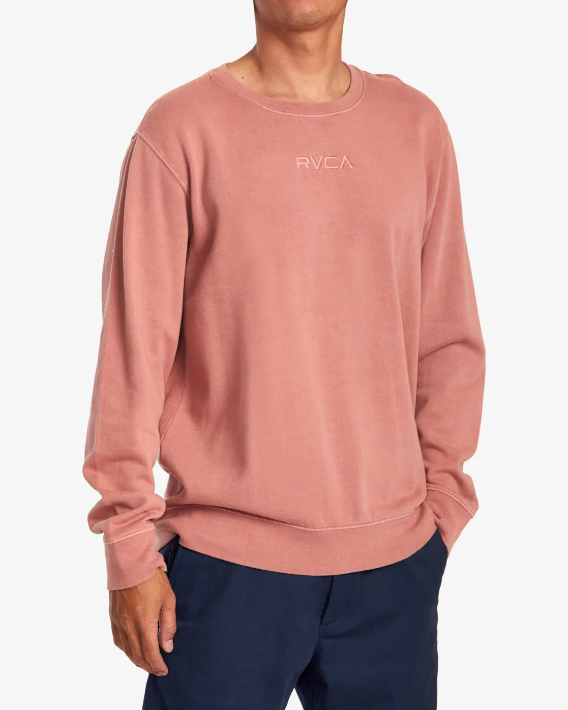 Tonally Fleece Crewneck Sweatshirt - Chai