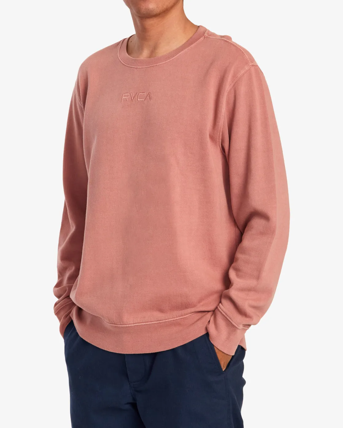 Tonally Fleece Crewneck Sweatshirt - Chai